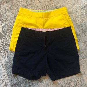 Set of two J Crew Shorts, size 2!